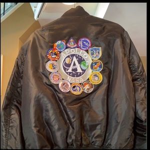 🚀💫🌎 Apollo MA-1 Bomber Jacket. Authentic NASA